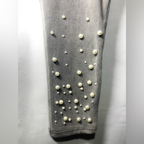 *AUTHENTIC* Athena Marie Pearl High Rise Ankle Jeggings - Picture 2 of 5